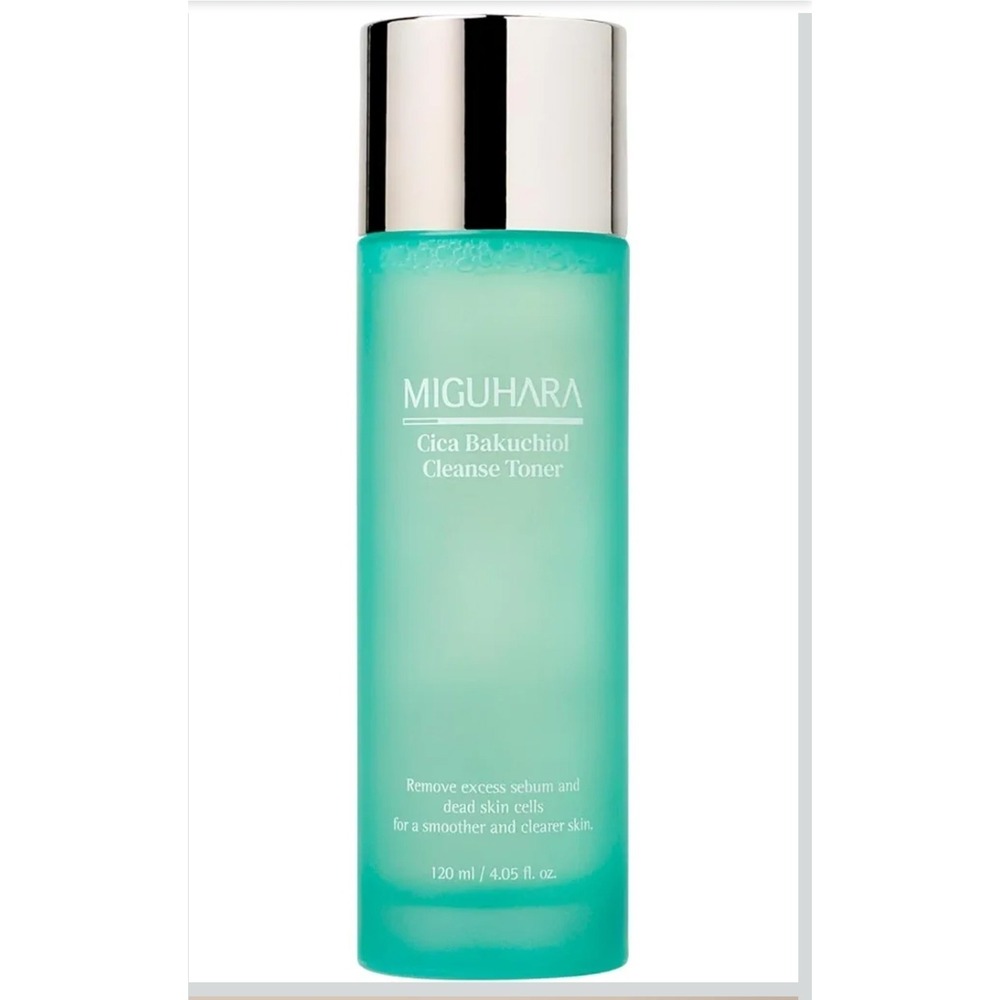 CICA Bakuchiol Cleanse Toner‎ | Korean Skincare 2in1 Toner (120ml/4.05 fl. oz.)
